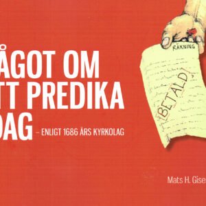 NÅGOT OM ATT  PREDIKA IDAG